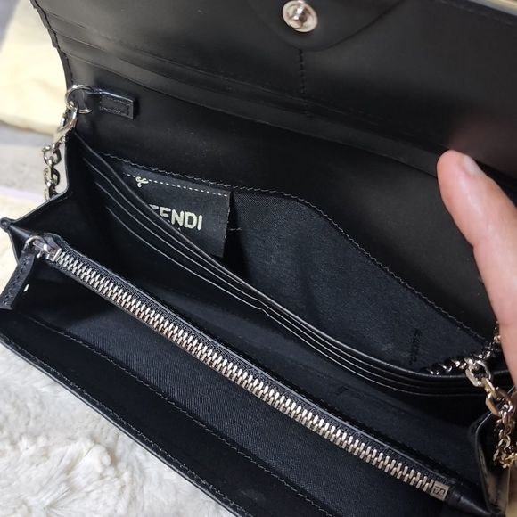 Fendi Mini studded crossbody bag/ wallet/ wristlet - Picture 11 of 14